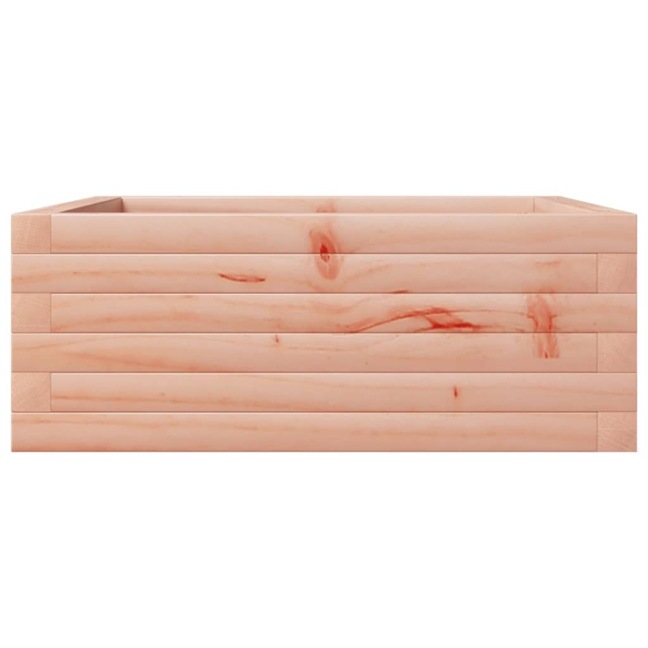 Jardinera de madera maciza de abeto Douglas 60x60x23