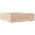 Jardinera de madera maciza de pino 80x80x23