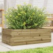 Jardinera de madera de pino impregnada 70x40x23 cm