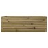 Jardinera de madera de pino impregnada 70x40x23