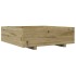 Jardinera de madera de pino impregnada 80x80x26,5
