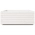 Jardinera de madera maciza de pino blanco 90x40x26,5