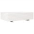 Jardinera de madera maciza de pino blanco 90x40x26,5