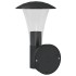 Apliques de exterior con sensor 2 uds acero inoxidable
