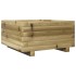Jardinera de madera de pino impregnada 50x50x26,5