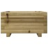 Jardinera de madera de pino impregnada 50x50x26,5