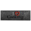 Alfombra de cocina lavable Cooking 60x300 cm