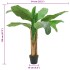 Árbol de plátano artificial 9 hojas verde 120