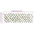 Enrejado expansible hiedra artificial amarillo 5 uds 180x60