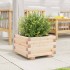 Jardinera de madera maciza de pino 40x40x26,5