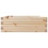 Jardinera de madera maciza de pino 70x70x23