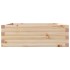 Jardinera de madera maciza de pino 70x70x23
