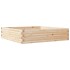 Jardinera de madera maciza de pino 100x100x23