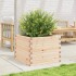 Jardinera de madera maciza de pino 60x60x45,5