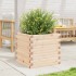 Jardinera de madera maciza de pino 50x50x45,5