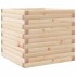 Jardinera de madera maciza de pino 50x50x45,5