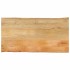 Tablero de mesa borde natural madera maciza mango 100x60x2,5