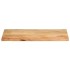 Tablero de mesa borde natural madera maciza mango 100x60x2,5
