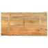 Tablero de mesa borde natural madera maciza mango 100x60x2,5