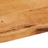 Tablero de mesa borde natural madera maciza mango 100x60x2,5