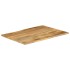 Tablero de mesa borde natural madera maciza mango 100x80x2,5