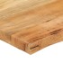 Tablero de mesa borde natural madera maciza mango 70x60x3,8