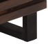 Mesita de noche de madera maciza de mango 40x34x46