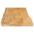 Tablero de mesa borde natural madera maciza mango 100x40x2,5