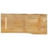 Tablero de mesa borde natural madera maciza mango 100x40x2,5