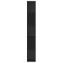 Librería 5 niveles madera ingeniería negra 80,5x23,5x162,5