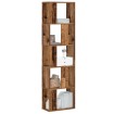 Librería de 5 niveles madera color envejecido 45x23,5x162,5 cm