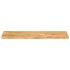 Tablero de mesa borde natural madera maciza mango 110x30x3,8