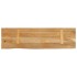 Tablero de mesa borde natural madera maciza mango 110x30x3,8