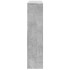 Cubierta de radiador madera color gris hormigón 149x20x82