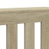 Cubierta de radiador madera color roble Sonoma 205x21,5x83,5