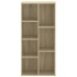 Estantería de madera de ingeniería roble Sonoma 50x25x105