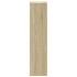 Estantería de madera de ingeniería roble Sonoma 50x25x105