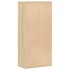 Estantería de madera de ingeniería roble Sonoma 50x25x105