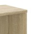 Estantería de madera de ingeniería roble Sonoma 50x25x105