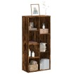 Estantería de madera de ingeniería roble ahumado 50x25x105 cm