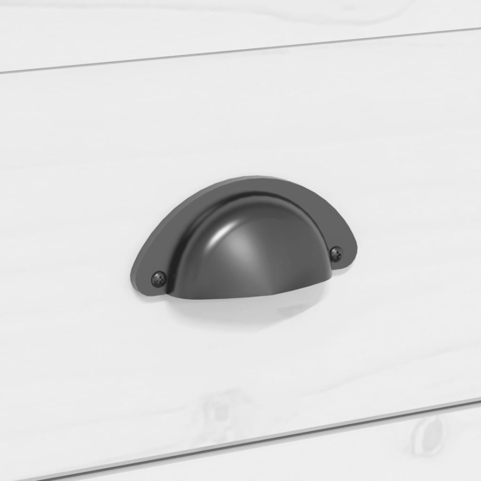 Mesa de centro BODO madera maciza de pino blanco 100x55x46