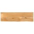 Tablero de mesa borde natural madera maciza mango 120x30x2,5