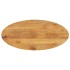 Tablero de mesa ovalado madera maciza de mango 100x40x2,5