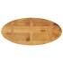 Tablero de mesa ovalado madera maciza de mango 100x40x2,5