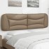 Cabecero de cama acolchado cuero sintético capuchino 180