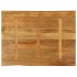 Tablero de mesa borde natural madera maciza mango 100x80x2,5
