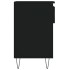 Mueble zapatero madera contrachapada negro 102x36x60