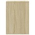 Cajonera de esquina madera ingeniería roble Sonoma 40x41x58
