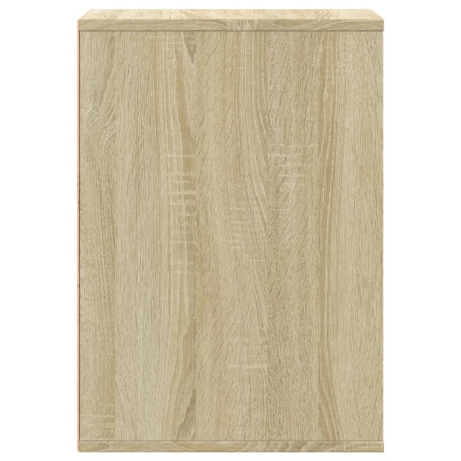 Cajonera de esquina madera ingeniería roble Sonoma 40x41x58