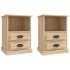 Mesitas de noche 2 unidades color roble Sonoma 43x36x60